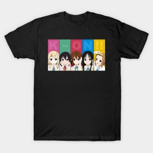 Ui's Supportive Melodies K-on! Sisterly Love Shirt T-Shirt